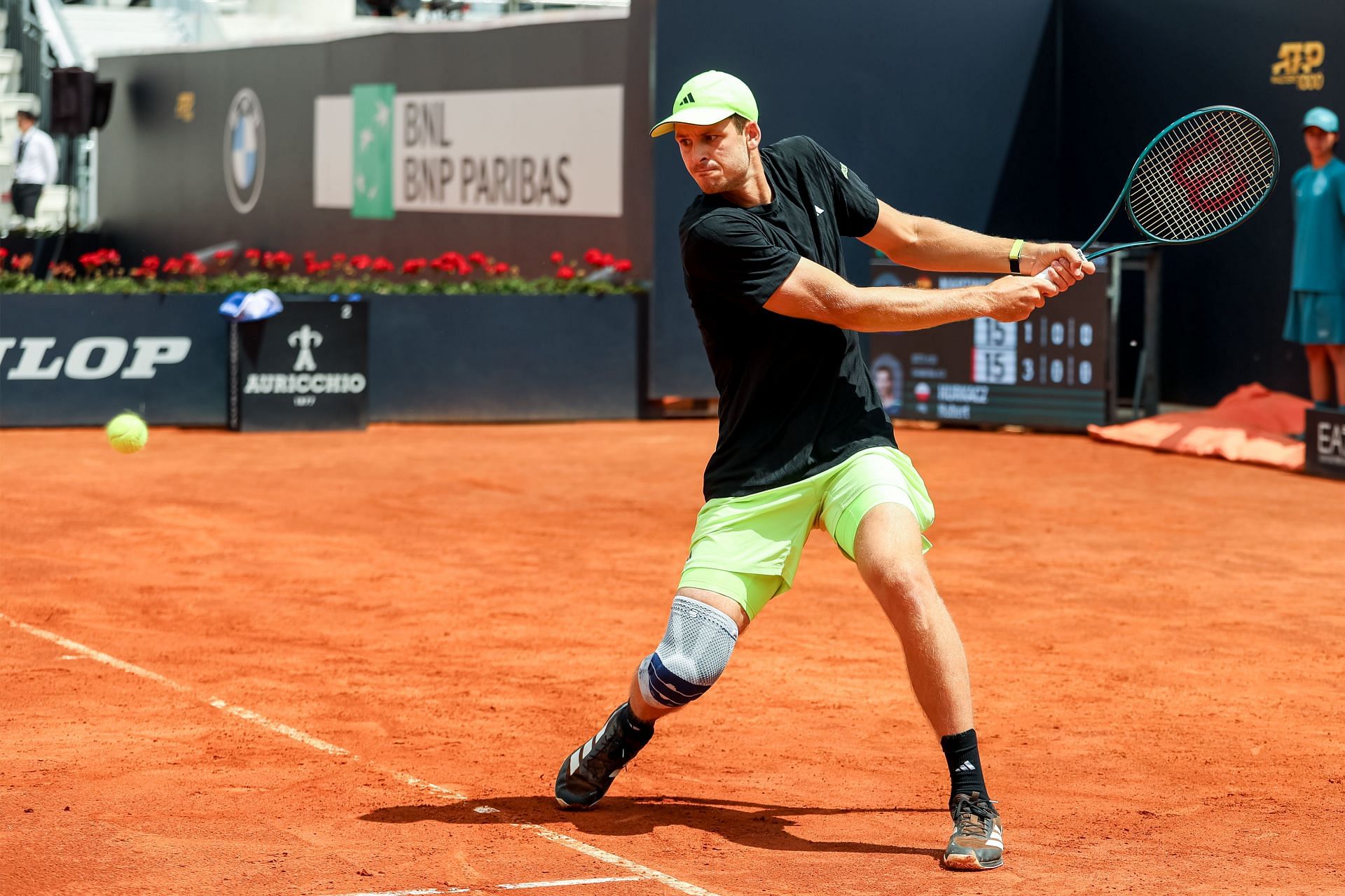 Hurkacz at the 2025 Italian Open (Source: Getty)